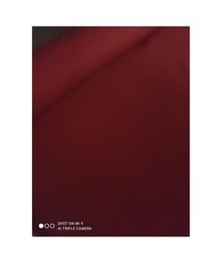 Tissu d'ameublement velours de Grande Marque de 140 cm de largeur ACTE BRIQUE vendu par 50 cm