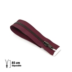 Fermeture éclair Z19 - laiton Séparable 6mm - 85 cm