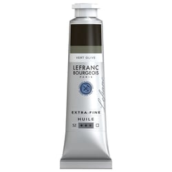 Peinture à l'huile - Extra-fine - Vert olive - 541 - Lefranc Bourgeois - 40ml