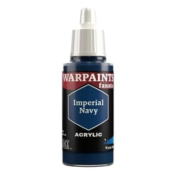 Peinture acrylique pour miniatures - THE ARMY PAINTER - Fanatics Warpaint - Bleu marine impérial - 18 ml - Bouchon Smart Twister