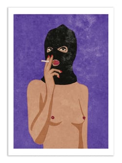 Affiche 50 x 70 cm -  My body is not a crime - Raissa Oltmanns