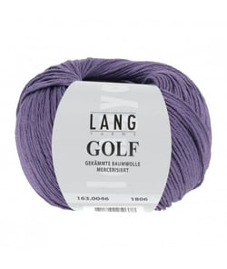 Coton à tricoter GOLF - Lang Yarns - PPSC 46 Violet