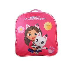 Sac goûter maternelle 24 cm - Gabby et la Maison Magique - Rose - 1 compartiment