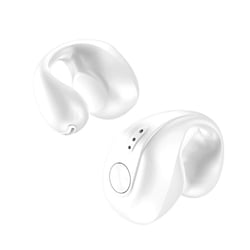 Ecouteurs Bluetooth Sport Sans Fil Confortables Son Cristallin Anti-Bruit Étanche Blanc YONIS