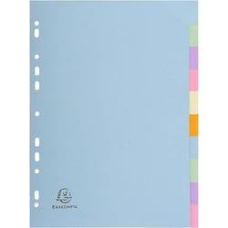 Intercalaires - 21 X 29,7 Cm - 10 Positions - Exacompta