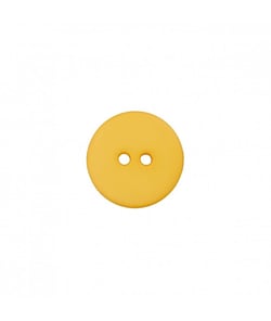 Carte de 4 boutons polyester Rond 2 trous 12mm - Prym - certifié Oeko-Tex Jaune
