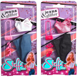 Steffi Love Jeans & paillettes modèle aléatoire sans poupée