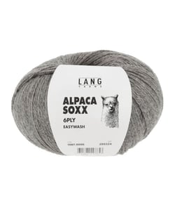 Pelote de laine Alpaca Soxx 6-PLY - 150GR - Lang Yarns 0096 Marron clair chiné