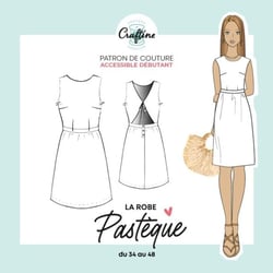 Patron Craftine Robe Pastèque - Format Papier