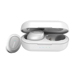 Ecouteurs Bluetooth Sport Sans Fil IPX4 Autonomie 3 Heures Chargement Automatique Blanc YONIS