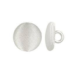 Lot de 3 boutons recouvert satin