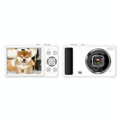 Appareil Photo Numérique 4K HD 64MP Zoom 18X Écran 2.4 Pouces Noir Blanc YONIS