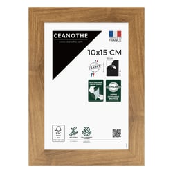 Cadre photo Precious noyer 10x15 cm