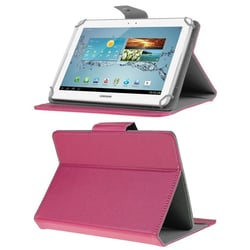 Etui Tablette 10 10.1 Pouces Universel Rabat Magnétique Protection Intégral Rose YONIS