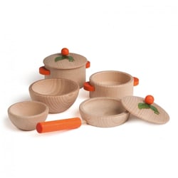 Set de cuisine naturel 7 pcs - Erzi