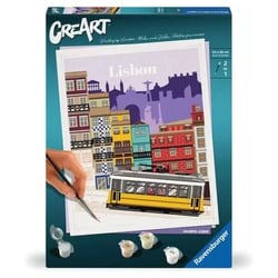 CreArt - 24x30 cm Peinture au numero Lisbon - Ravensburger