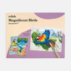 Peinture à l'eau magique - Oiseaux magnifiques