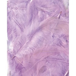 PLUMES MAUVE CLAIR - 12 CM