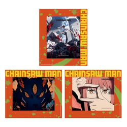 Chainsaw Man - Set de 3 cartes encadrées effet 3D Chainsaw Man 17 x 13 cm
