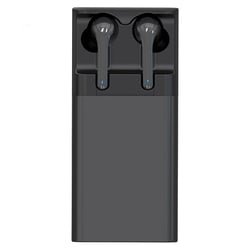 Ecouteurs Bluetooth 5.0 HiFi Stereo Sans Fil Étanche Réduction De Bruit Noir YONIS