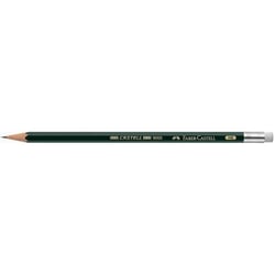 Lot de 12 Crayons à papier Faber-Castell 9000 hexagonal mine 2 mm B