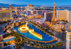 Puzzle 1500 pièces - Fabuleux Las Vegas - Castorland