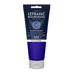 Peinture acrylique - Outremer - 054 - Fine - Lefranc Bourgeois - Tube 200ml