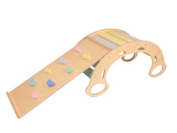 Balançoire Montessori PRO 5en1 pastel avec planche