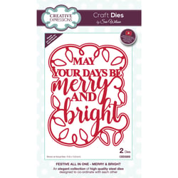 Matrices de découpe - Cadre Noël - 2 dies - Creative Expressions
