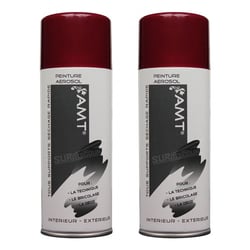 Lot de 2 sprays de peinture - fruits rouges - AMT