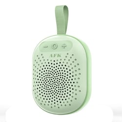 Mini Enceinte Bluetooth Portable Avec Lumière RGB Son 3D Etanche IPX4 4h Autonomie Vert YONIS