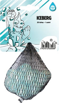 20 billes avec 1 calot Iceberg - Cofalu