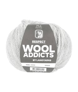 Pelote de Laine et Alpaga RESPECT - Wool Addicts 0003 Gris