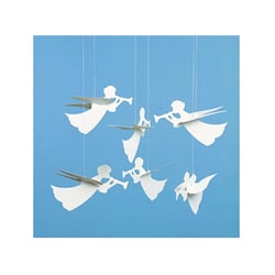 Flensted Mobiles Musical Angels - Gris