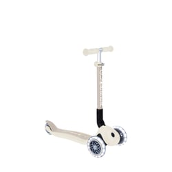 Trottinette 3 roues JUNIOR FOLDABLE LIGHTS ECO  Beige coconut - Globber