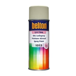 Spray de peinture Belton Spectral RAL1013 blanc perle 400ml
