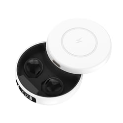 Ecouteurs Bluetooth Sans Fil Réduction De Bruit Affichage LED Ergonomique Noir YONIS