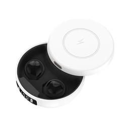 Ecouteurs Bluetooth Sans Fil Réduction De Bruit Affichage LED Ergonomique Noir YONIS