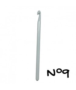 Crochet - 15cm - n°7.00 à 10 - plastique - Distrifil taille n°9
