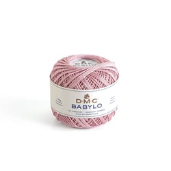 Fil à crocheter Babylo Gross. 20 - Col. 778 - Rose Poivre