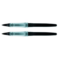 Lot de 2 recharges  feutre TRADIO TRJ - PENTEL - Encre noire - Pointe moyenne 0,4-0,7 mm