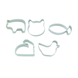 Lot de 5 emporte-pièces animaux Zenker Emporte-pièces