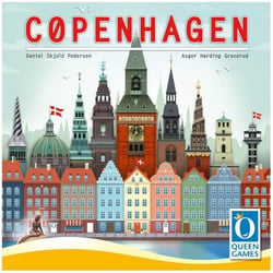 Jeu de société - QUEEN GAMES - Copenhagen - Mixte - Multicolore - 30 min de jeu