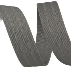 Bobine 10m sangle gros grain Gris Moyen 30mm