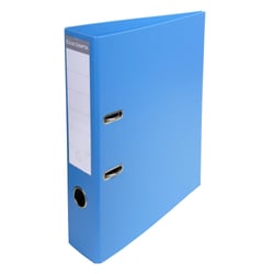 Classeur à levier PVC A4 dos de 70mm. - Bleu - x 10 - Exacompta