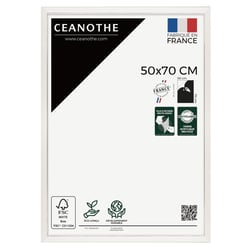 Cadre photo Vittoria blanc 50x70 cm