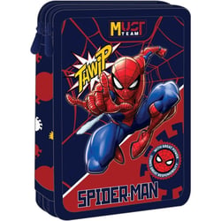 Trousse garnie Must Spiderman Avengers 21 CM - 2 compartiments
