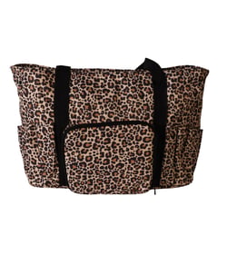 Sac pour pelote 40x28x17cm léopard