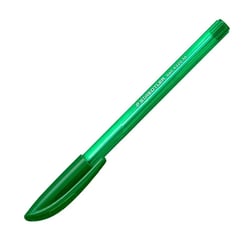 Stylo bille - Vert - Pointe moyenne - Avec capuchon - Bureau, école - Staedtler ball 4320