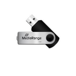 Clé usb 8go Mediarange 2.0 argent